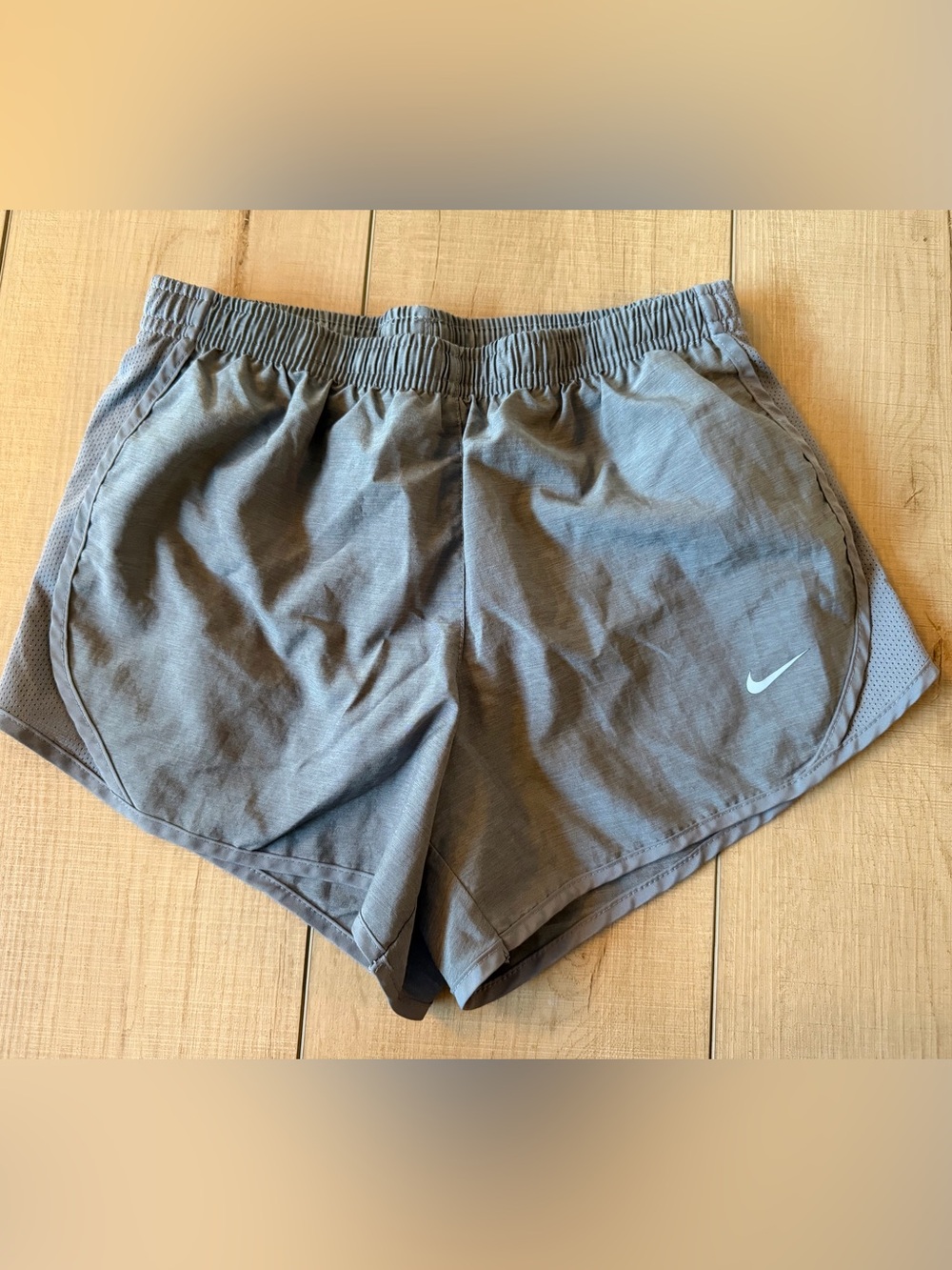 Nike Girls Grey Lightweight Running Shorts